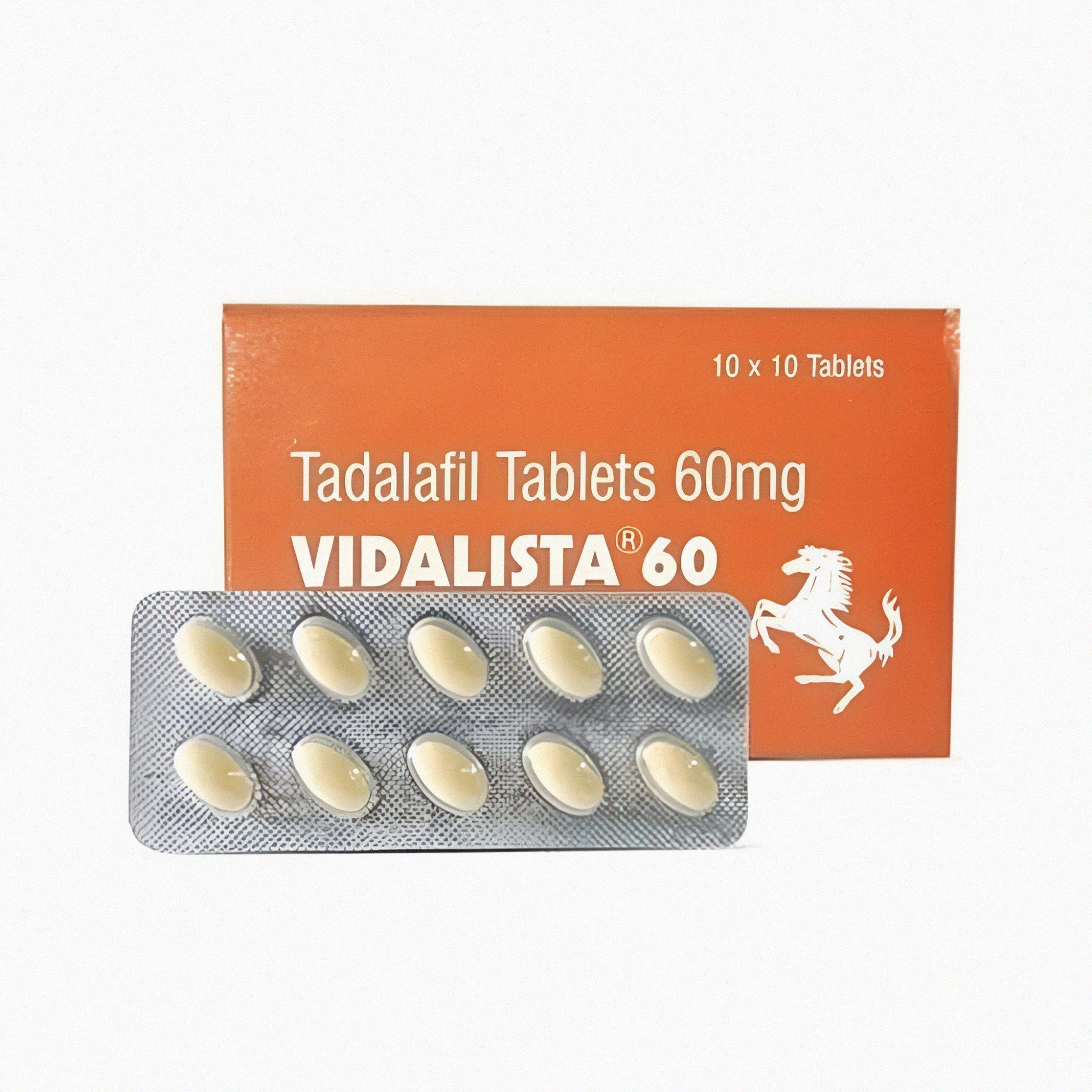 ТADALAFIL VIDALISTA 60MGTAB - ЦЕНА ЗА 10 ТАБ