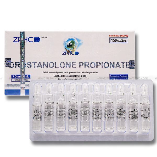 ZPHC Drostanalone Propionate(реплика) 100MG/AMP - цена за 10 амп