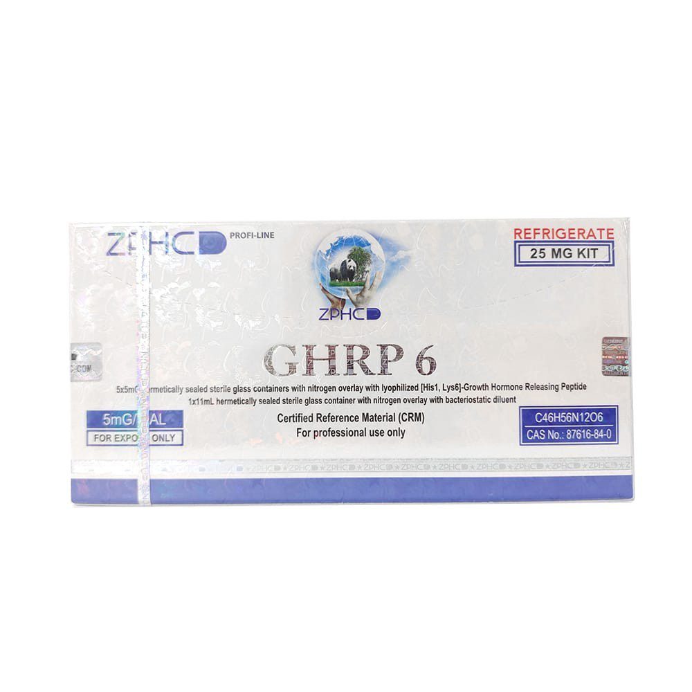 ZPHC NEW GHRP-6 5MG/VIAL - ЦЕНА ЗА 25MG