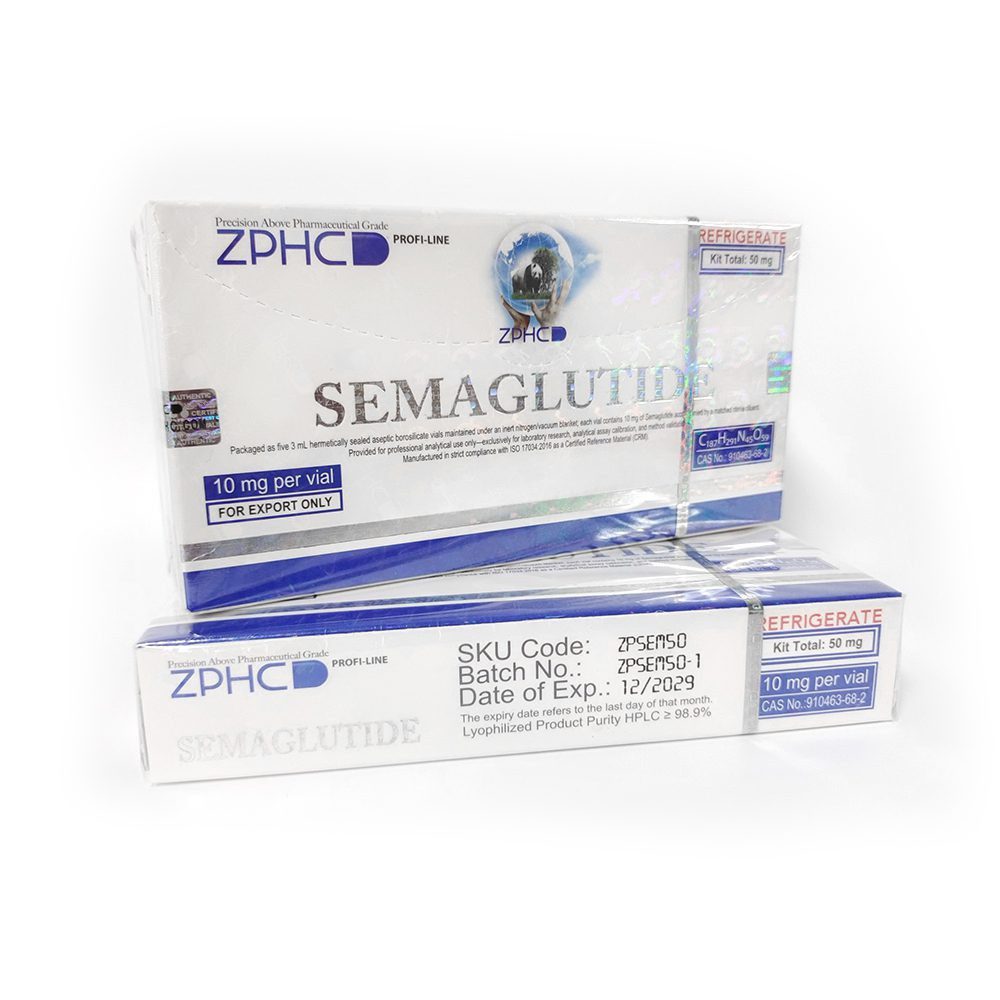 ZPHC NEW Semaglutide 10MG/VIAL - ЦЕНА ЗА 50MG
