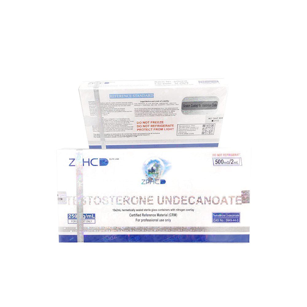 ZPHC Testosterone Undecanoate 500mg/2ml - ЦЕНА ЗА 10 АМПУЛ
