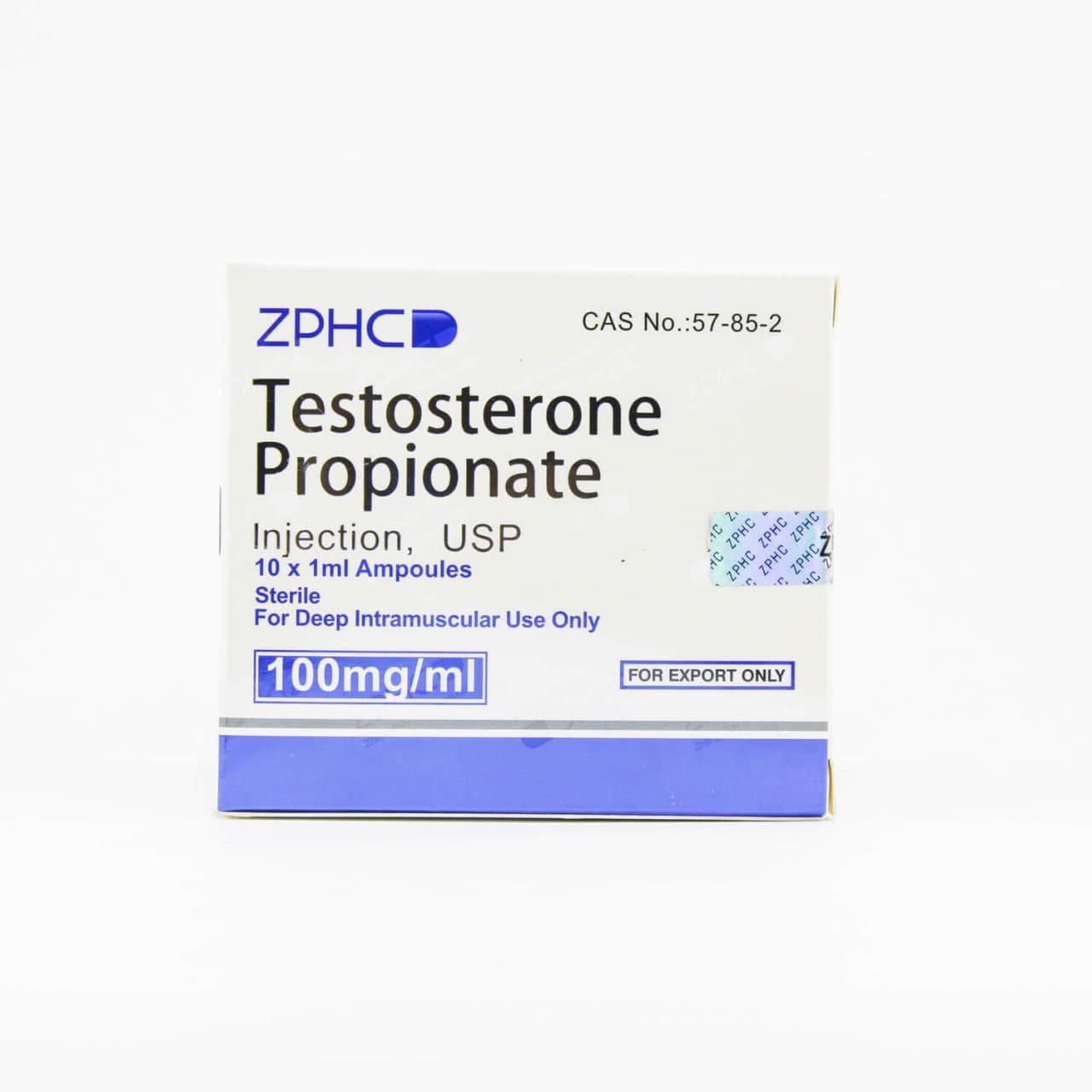 ZPHC NEW Testosterone Propionate 100мгмл - цена за 10 ампул